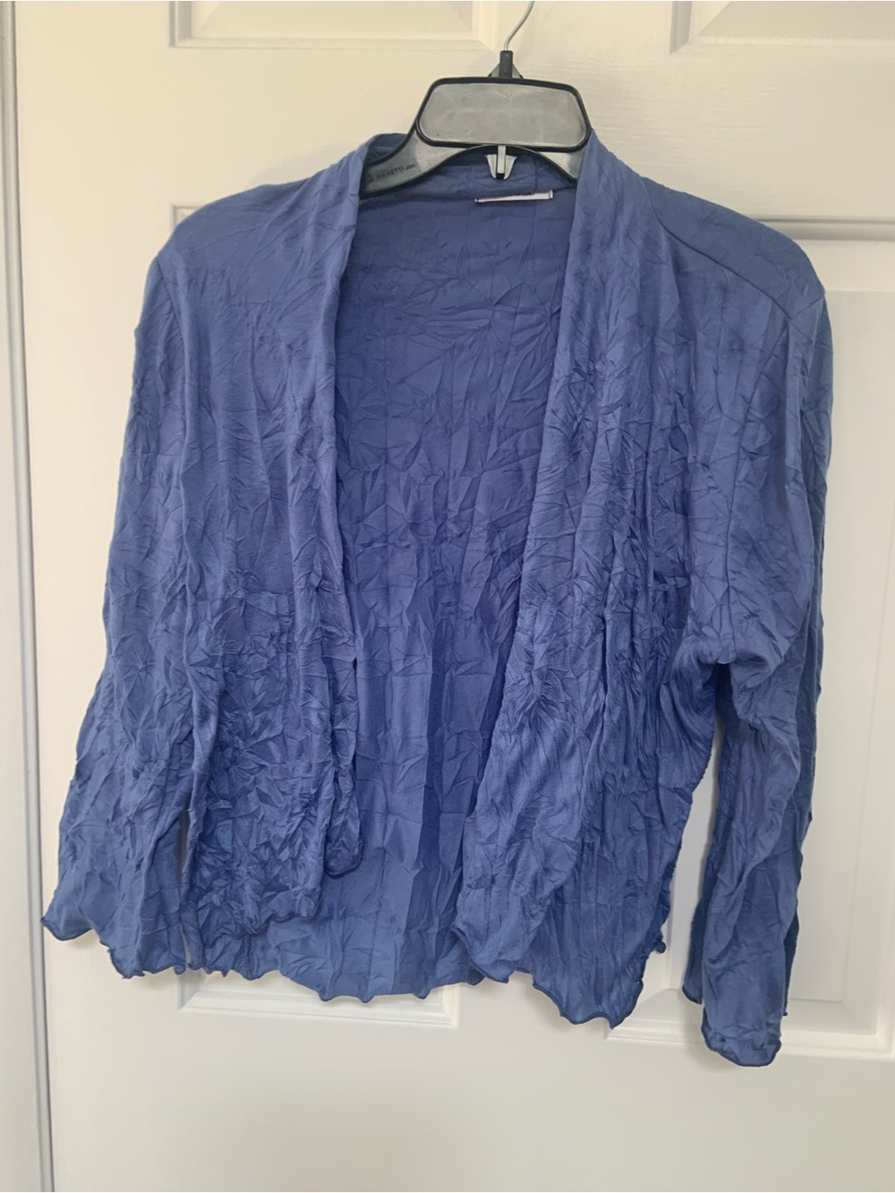Vine Street Lightweight Open Cardigan - Periwinkle